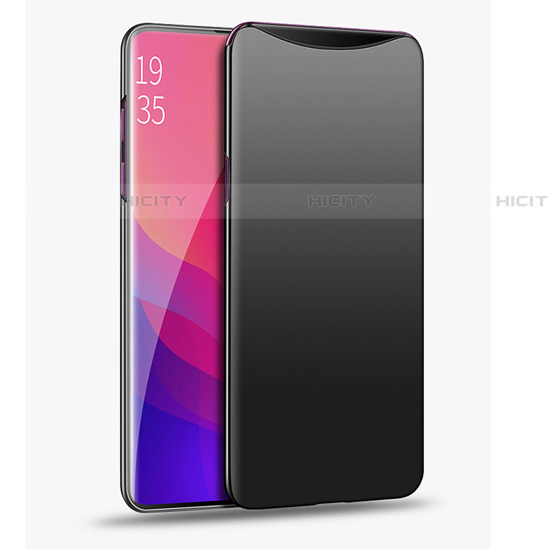 Handyhülle Hülle Kunststoff Schutzhülle Tasche Matt P02 für Oppo Find X groß