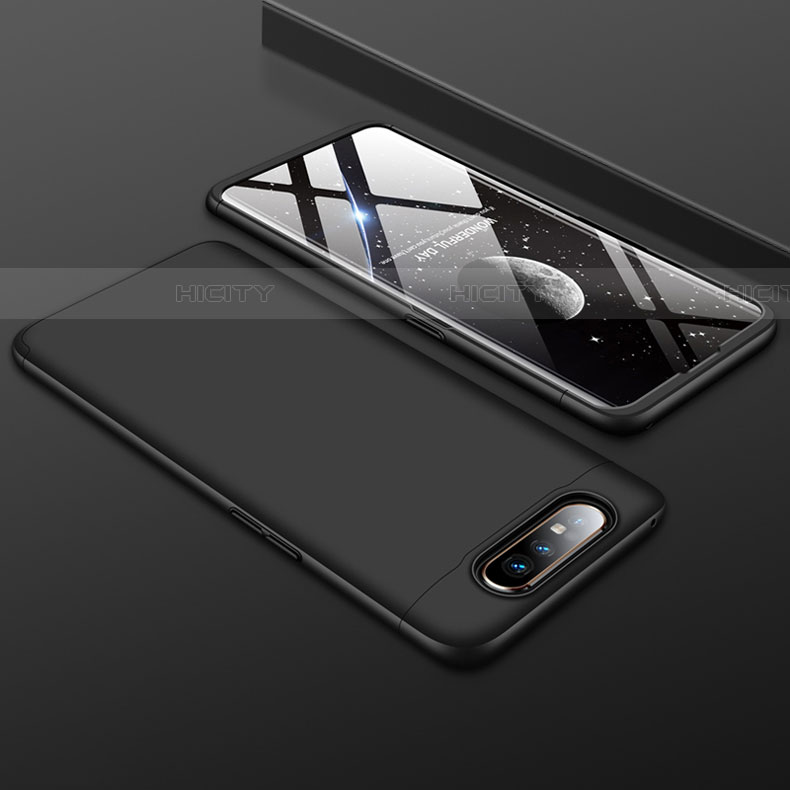 Handyhülle Hülle Kunststoff Schutzhülle Tasche Matt Vorder und Rückseite 360 Grad C01 für Samsung Galaxy A80