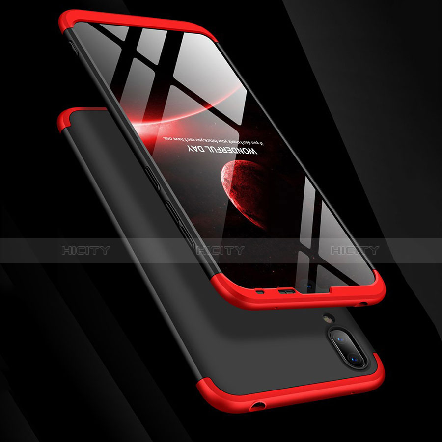 Handyhülle Hülle Kunststoff Schutzhülle Tasche Matt Vorder und Rückseite 360 Grad für Huawei Enjoy 9 groß
