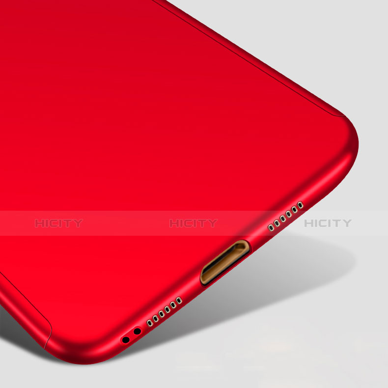 Handyhülle Hülle Kunststoff Schutzhülle Tasche Matt Vorder und Rückseite 360 Grad für Huawei Honor 6X groß