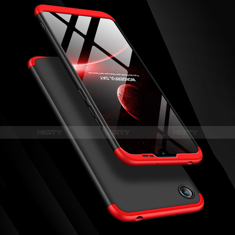 Handyhülle Hülle Kunststoff Schutzhülle Tasche Matt Vorder und Rückseite 360 Grad für Huawei Honor 8A groß