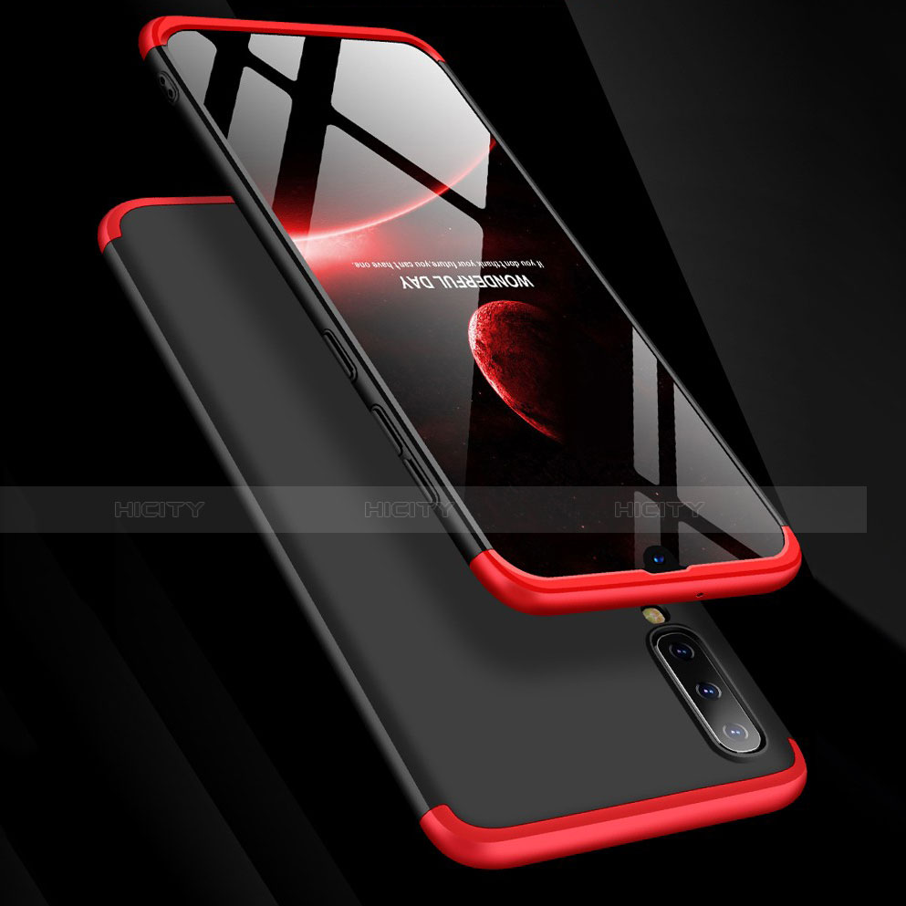 Handyhülle Hülle Kunststoff Schutzhülle Tasche Matt Vorder und Rückseite 360 Grad für Samsung Galaxy A50