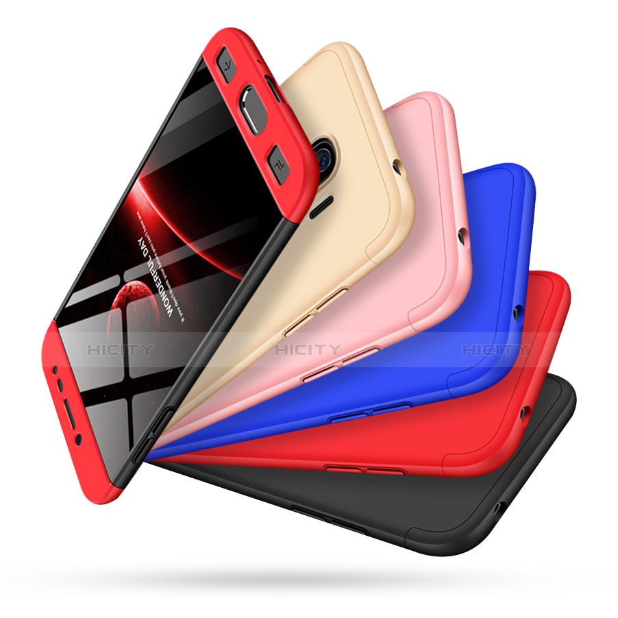 Handyhülle Hülle Kunststoff Schutzhülle Tasche Matt Vorder und Rückseite 360 Grad für Samsung Galaxy J2 Pro (2018) J250F