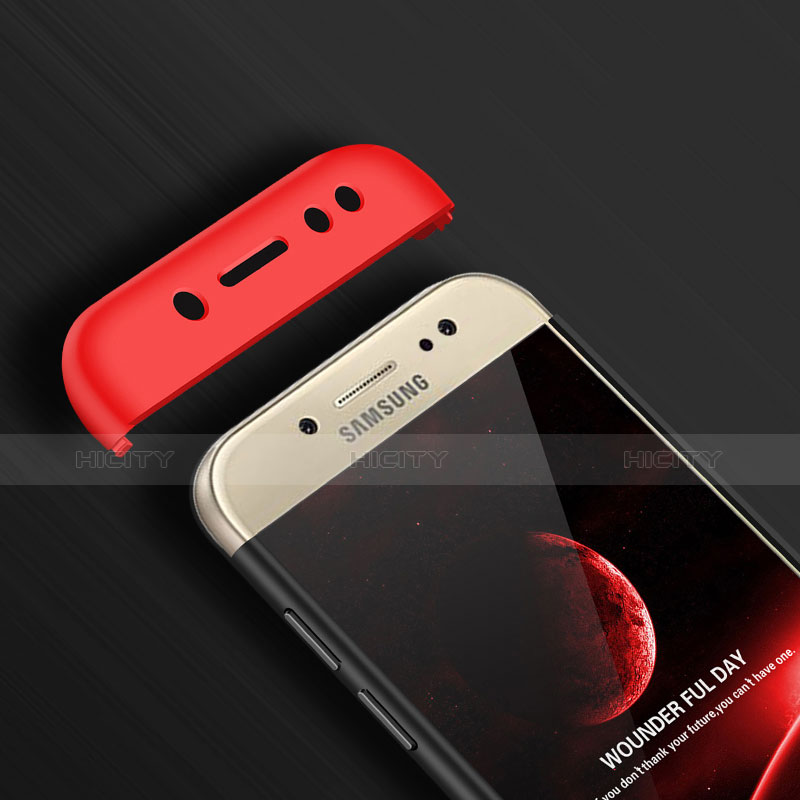 Handyhülle Hülle Kunststoff Schutzhülle Tasche Matt Vorder und Rückseite 360 Grad für Samsung Galaxy J5 (2017) SM-J750F