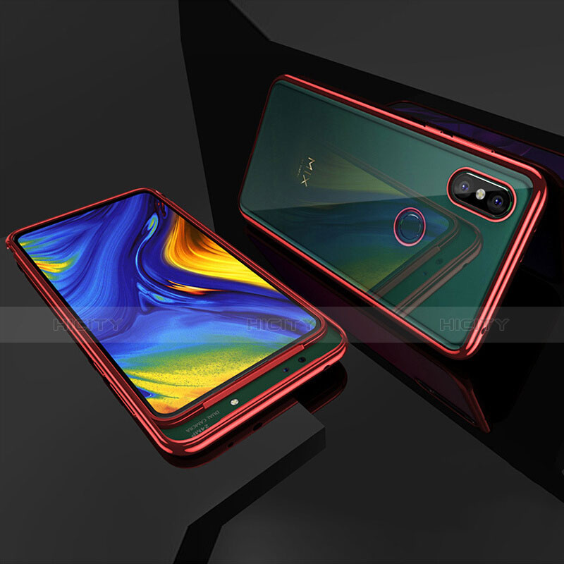 Handyhülle Hülle Kunststoff Schutzhülle Tasche Matt Vorder und Rückseite 360 Grad für Xiaomi Mi Mix 3 groß