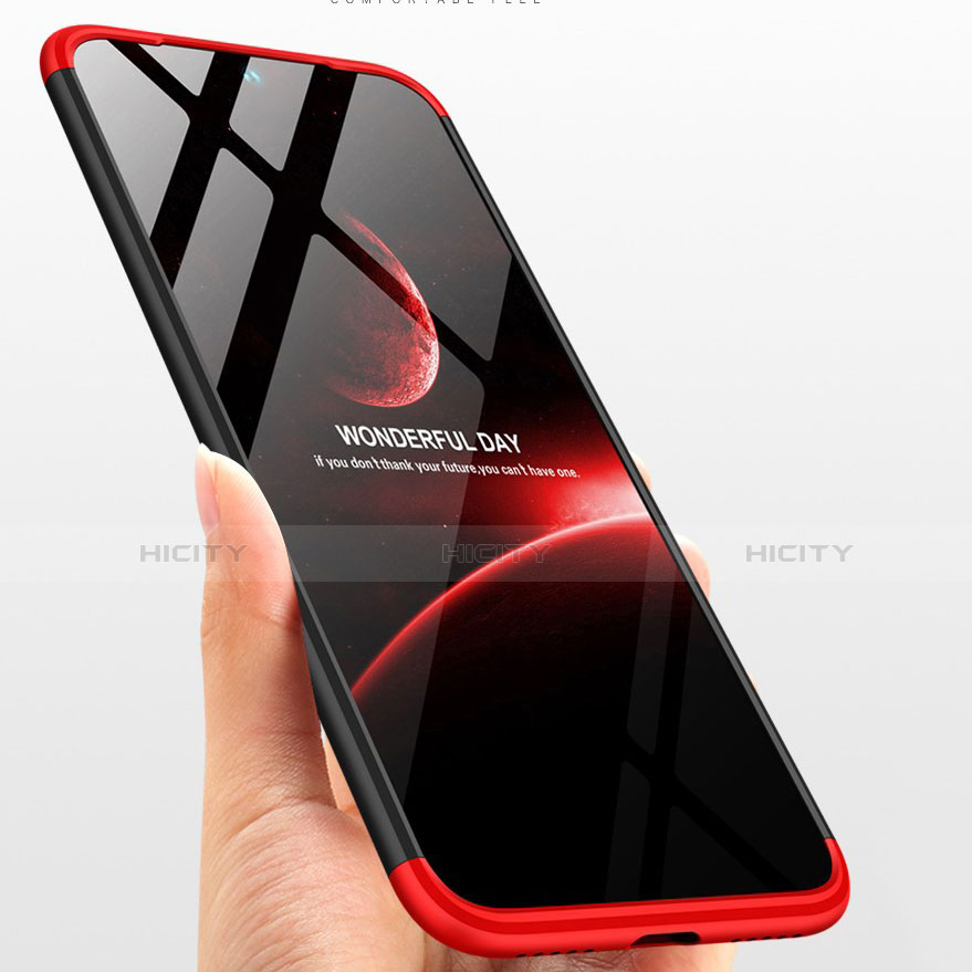 Handyhülle Hülle Kunststoff Schutzhülle Tasche Matt Vorder und Rückseite 360 Grad für Xiaomi Redmi Note 7 groß