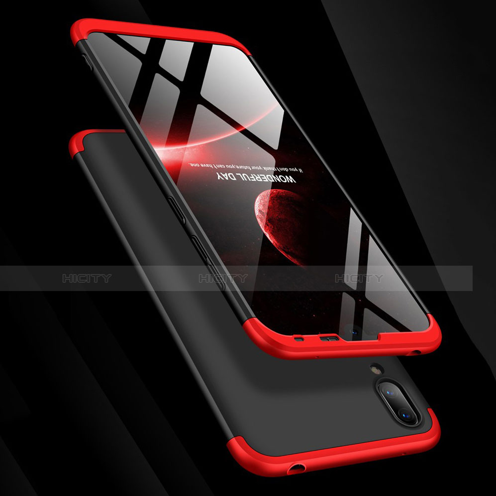 Handyhülle Hülle Kunststoff Schutzhülle Tasche Matt Vorder und Rückseite 360 Grad M01 für Huawei Enjoy 9 groß