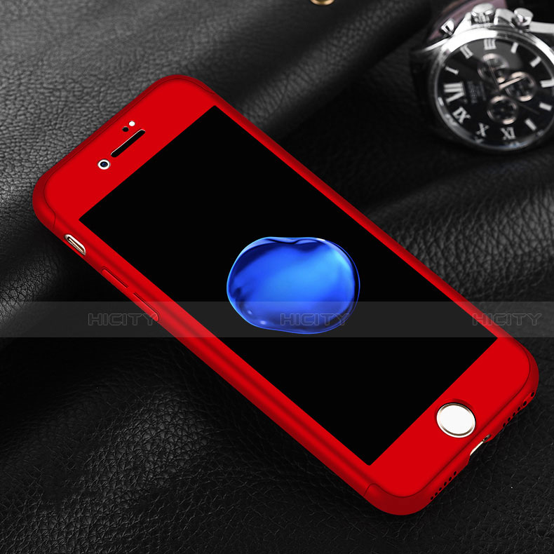 Handyhülle Hülle Kunststoff Schutzhülle Tasche Matt Vorder und Rückseite 360 Grad P01 für Apple iPhone SE (2020)