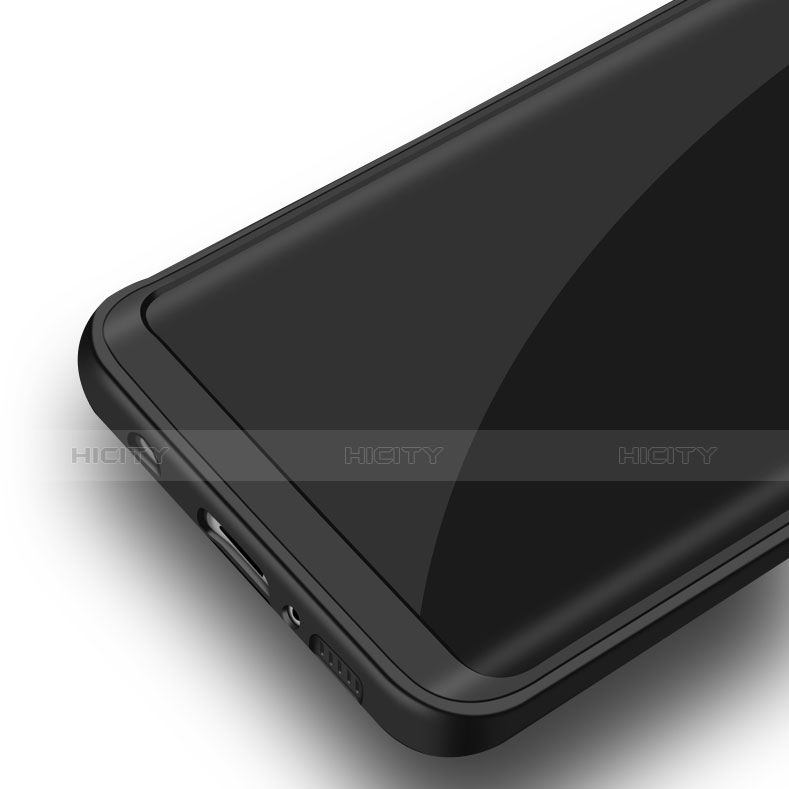 Handyhülle Hülle Kunststoff Schutzhülle Tasche Matt Vorder und Rückseite 360 Grad Q02 für Samsung Galaxy S8 groß