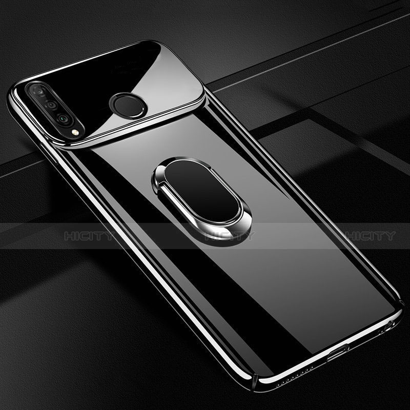 Handyhülle Hülle Kunststoff Schutzhülle Tasche Spiegel 360 Grad mit Magnetisch Fingerring Ständer für Huawei P30 Lite