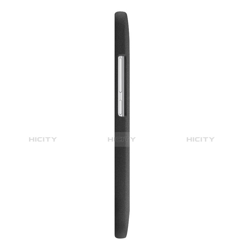 Handyhülle Hülle Kunststoff Schutzhülle Treibsand für Huawei Ascend GX1 Schwarz groß