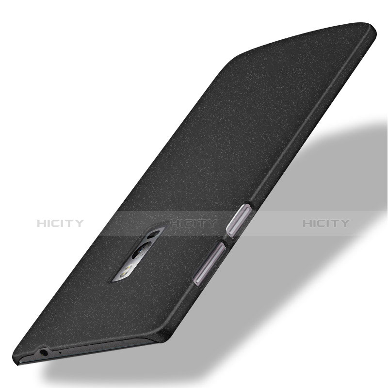 Handyhülle Hülle Kunststoff Schutzhülle Treibsand für OnePlus 2 Schwarz