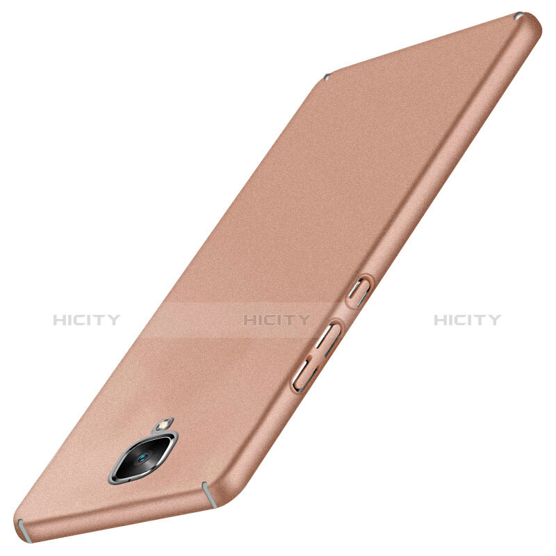 Handyhülle Hülle Kunststoff Schutzhülle Treibsand für OnePlus 3T Rosegold