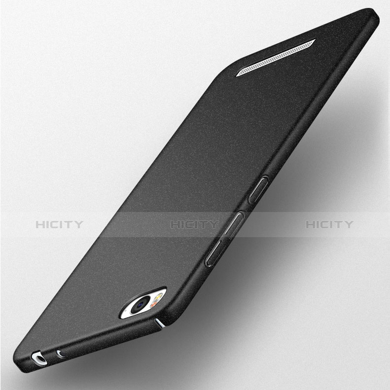 Handyhülle Hülle Kunststoff Schutzhülle Treibsand für Xiaomi Mi 4i Schwarz