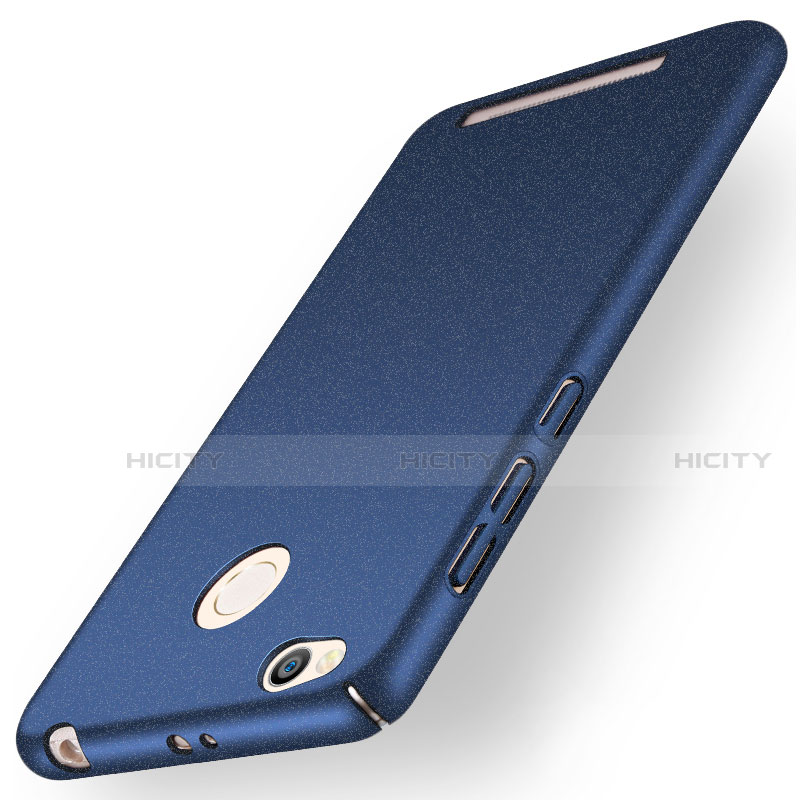 Handyhülle Hülle Kunststoff Schutzhülle Treibsand für Xiaomi Redmi 3S Blau Plus