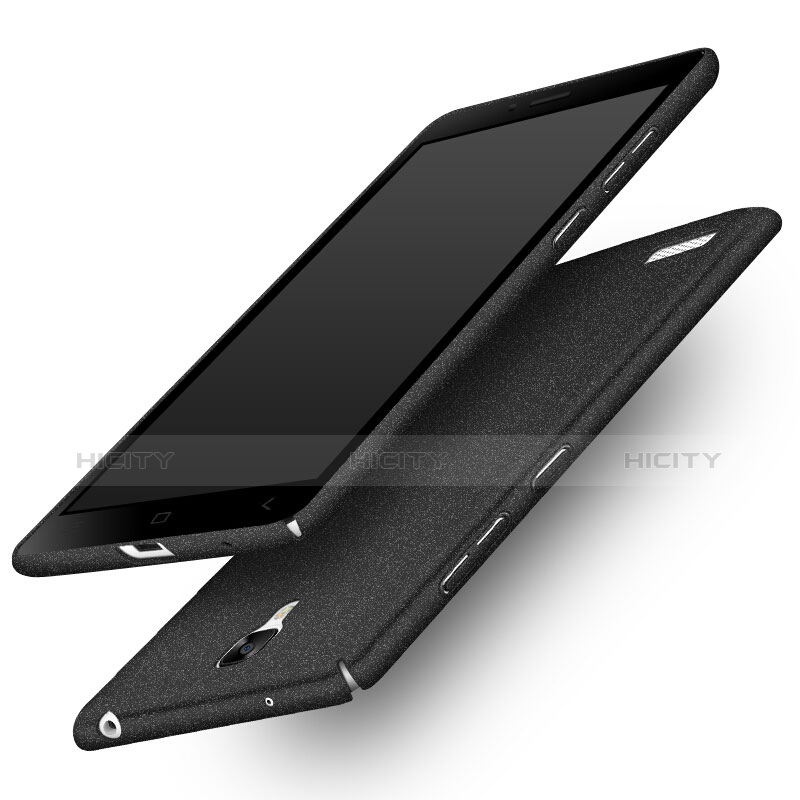Handyhülle Hülle Kunststoff Schutzhülle Treibsand Q01 für Xiaomi Redmi Note Schwarz