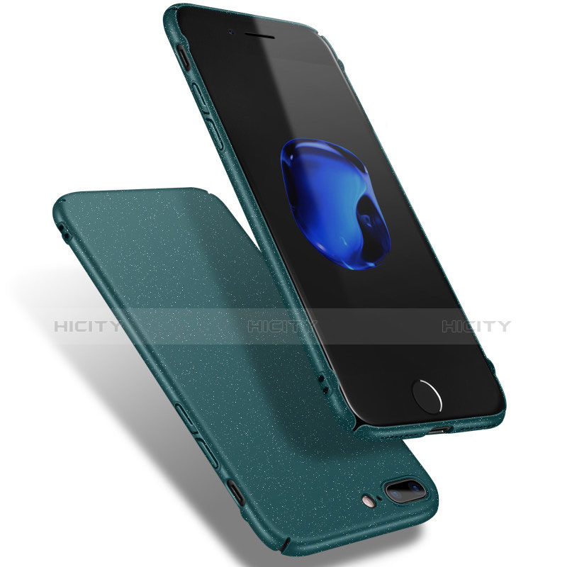 Handyhülle Hülle Kunststoff Schutzhülle Treibsand Q02 für Apple iPhone 8 Plus Grün