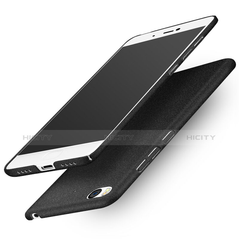 Handyhülle Hülle Kunststoff Schutzhülle Treibsand R01 für Xiaomi Mi 5S Schwarz Plus