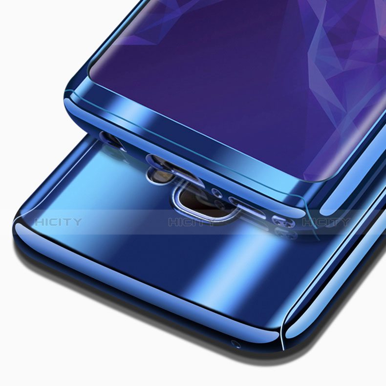 Handyhülle Hülle Kunststoff Tasche Schutzhülle Matt Vorder und Rückseite 360 Grad für Samsung Galaxy S9 groß