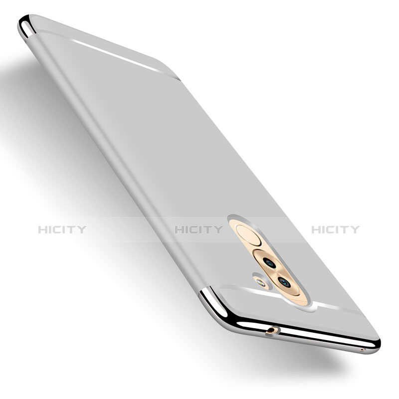 Handyhülle Hülle Luxus Aluminium Metall für Huawei Mate 9 Lite Silber