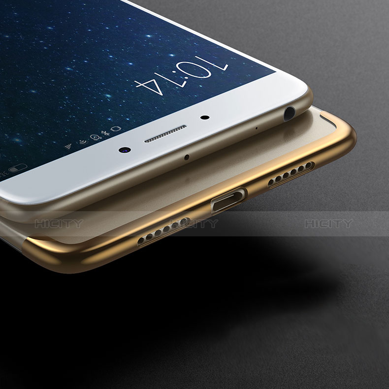 Handyhülle Hülle Luxus Aluminium Metall für Xiaomi Mi Max 2 Gold groß