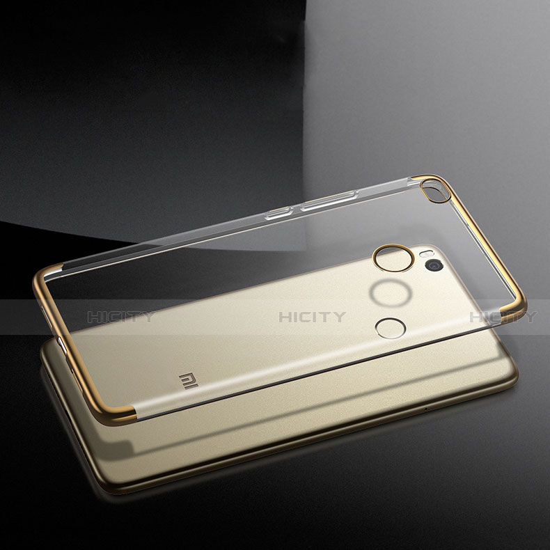 Handyhülle Hülle Luxus Aluminium Metall für Xiaomi Mi Max 2 Gold groß