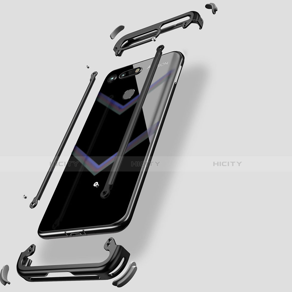 Handyhülle Hülle Luxus Aluminium Metall Rahmen für Huawei Honor V20 groß
