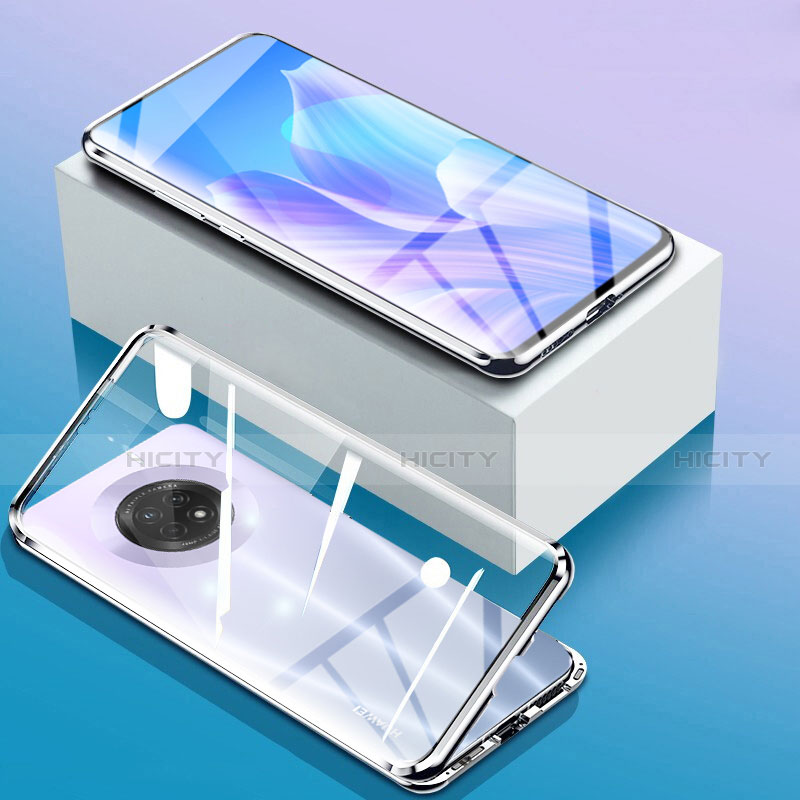 Handyhülle Hülle Luxus Aluminium Metall Rahmen Spiegel 360 Grad Ganzkörper Tasche für Huawei Enjoy 20 Plus 5G