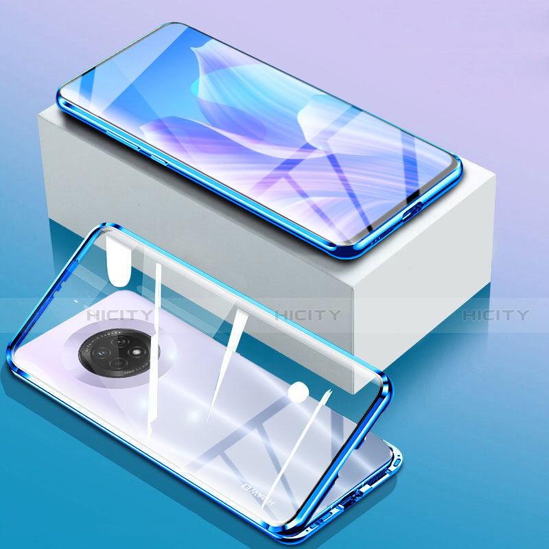 Handyhülle Hülle Luxus Aluminium Metall Rahmen Spiegel 360 Grad Ganzkörper Tasche für Huawei Enjoy 20 Plus 5G