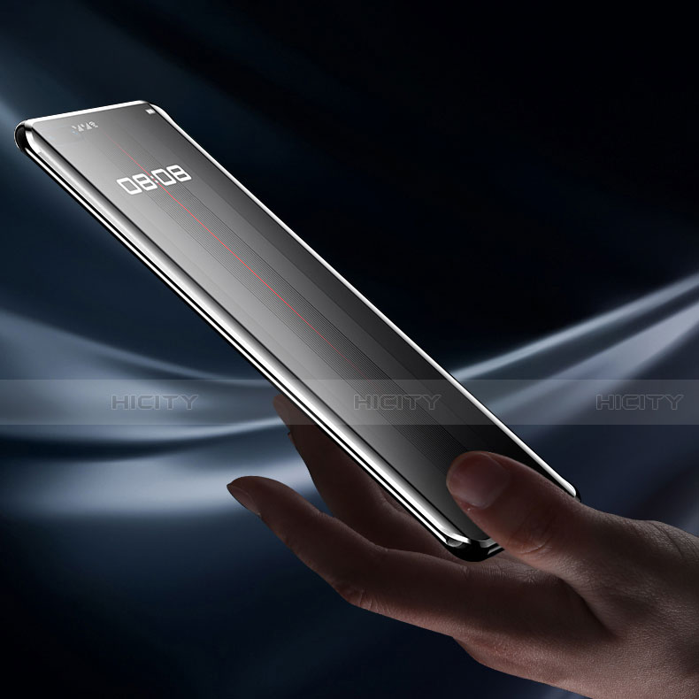 Handyhülle Hülle Luxus Aluminium Metall Rahmen Spiegel 360 Grad Ganzkörper Tasche für Huawei Mate 40 RS groß