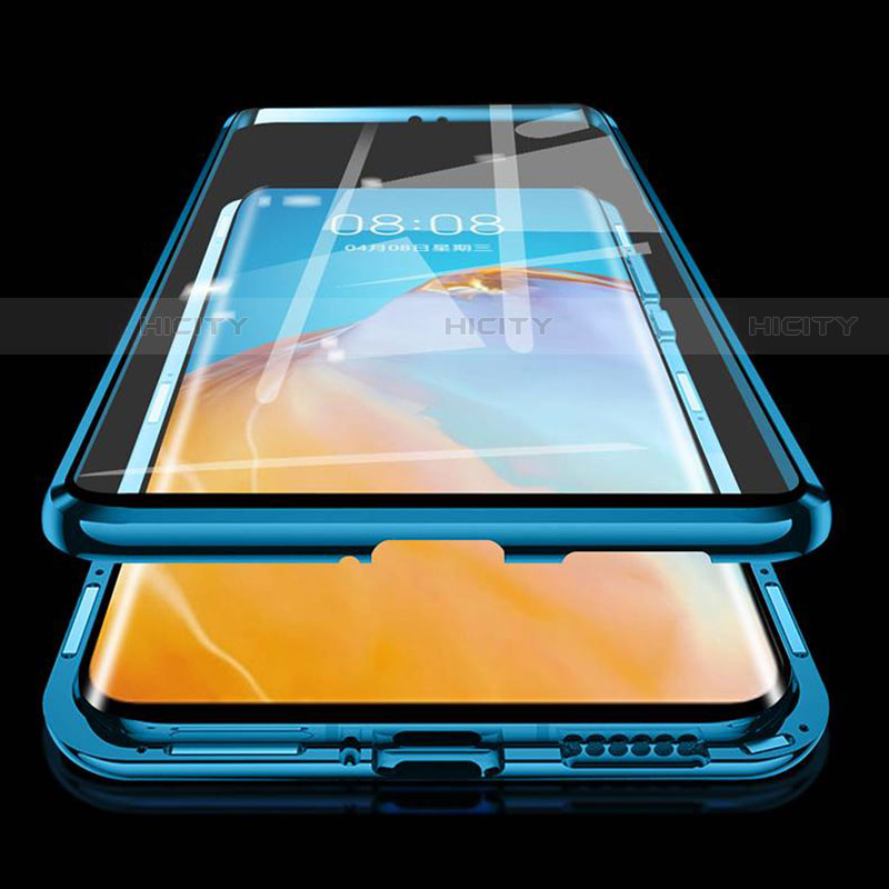 Handyhülle Hülle Luxus Aluminium Metall Rahmen Spiegel 360 Grad Ganzkörper Tasche für Vivo iQOO 8 5G