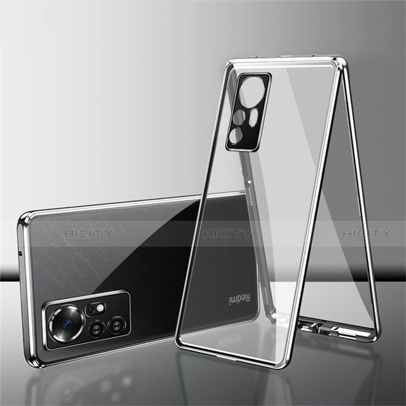 Handyhülle Hülle Luxus Aluminium Metall Rahmen Spiegel 360 Grad Ganzkörper Tasche für Xiaomi Mi 12 5G