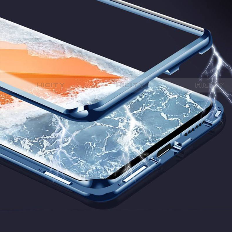 Handyhülle Hülle Luxus Aluminium Metall Rahmen Spiegel 360 Grad Ganzkörper Tasche für Xiaomi Mi 12S Ultra 5G groß