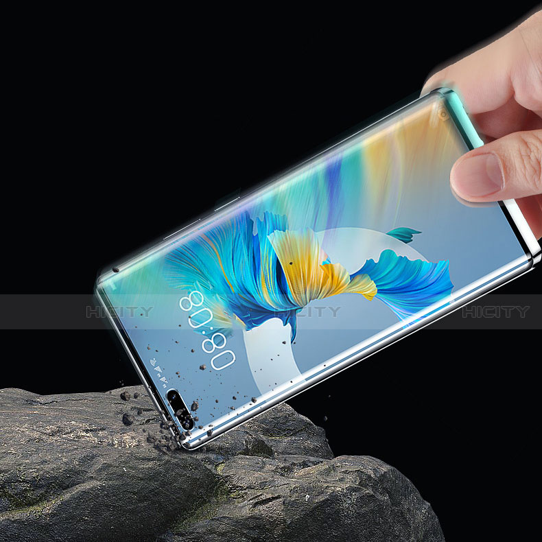 Handyhülle Hülle Luxus Aluminium Metall Rahmen Spiegel 360 Grad Ganzkörper Tasche K01 für Huawei Mate 40E Pro 5G