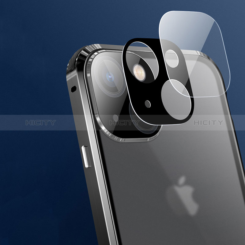 Handyhülle Hülle Luxus Aluminium Metall Rahmen Spiegel 360 Grad Ganzkörper Tasche LK3 für Apple iPhone 13