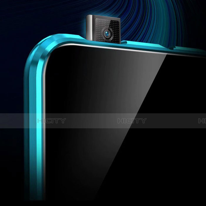 Handyhülle Hülle Luxus Aluminium Metall Rahmen Spiegel 360 Grad Ganzkörper Tasche T03 für Huawei Honor X10 5G