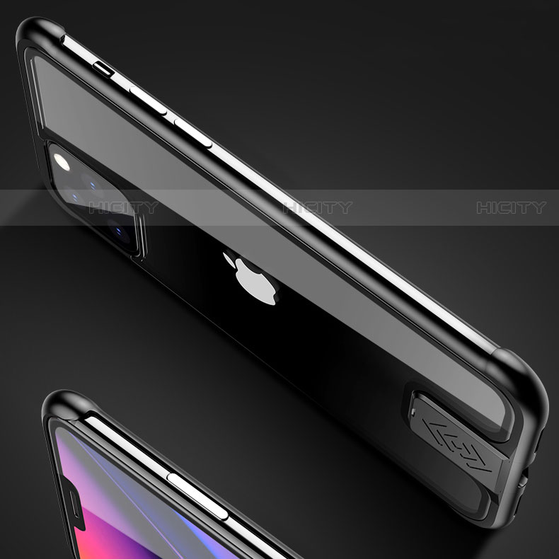 Handyhülle Hülle Luxus Aluminium Metall Rahmen Spiegel 360 Grad Tasche für Apple iPhone 11 Pro Max