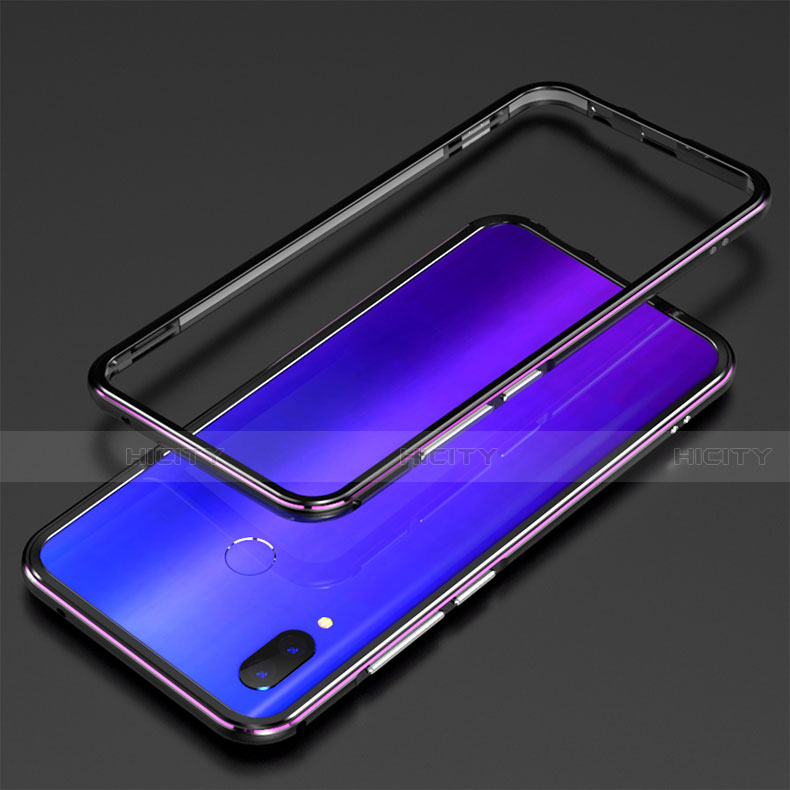 Handyhülle Hülle Luxus Aluminium Metall Rahmen Spiegel 360 Grad Tasche für Huawei Nova 3i groß