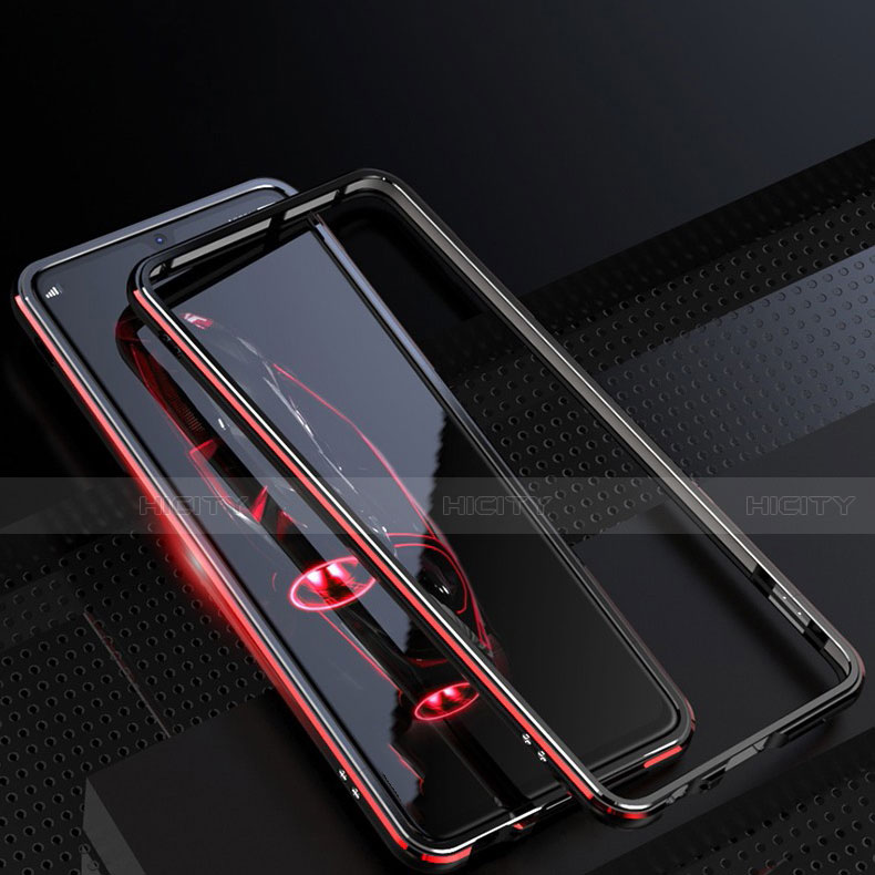 Handyhülle Hülle Luxus Aluminium Metall Rahmen Spiegel 360 Grad Tasche für Huawei P30 groß