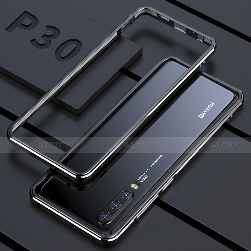 Handyhülle Hülle Luxus Aluminium Metall Rahmen Spiegel 360 Grad Tasche für Huawei P30