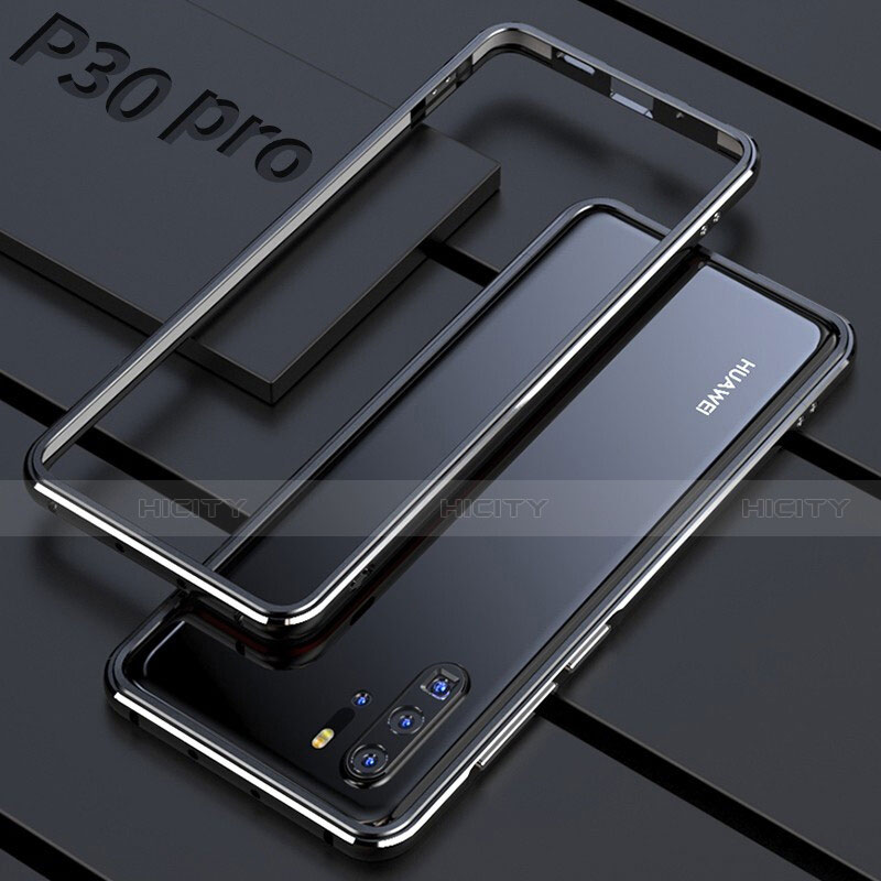 Handyhülle Hülle Luxus Aluminium Metall Rahmen Spiegel 360 Grad Tasche für Huawei P30 Pro