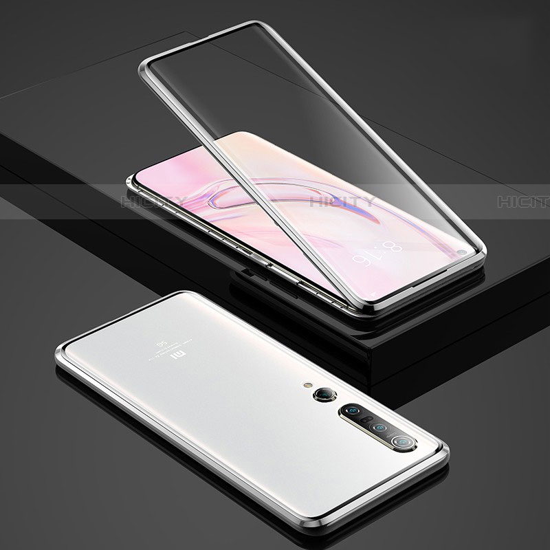 Handyhülle Hülle Luxus Aluminium Metall Rahmen Spiegel 360 Grad Tasche für Xiaomi Mi 10 Pro
