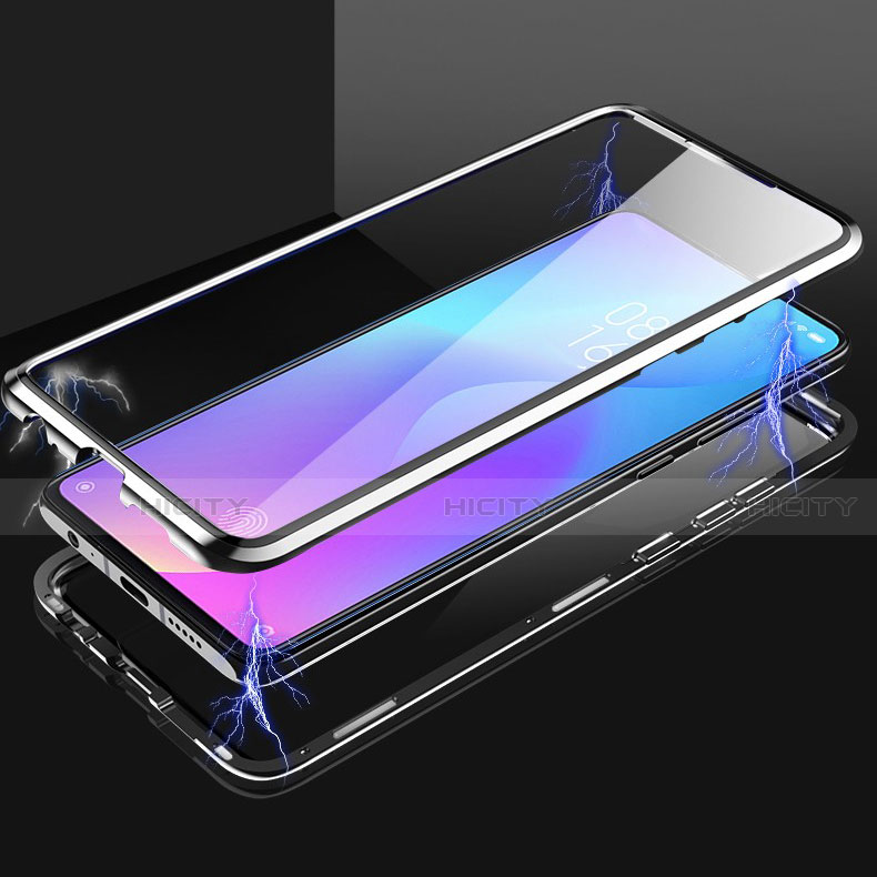 Handyhülle Hülle Luxus Aluminium Metall Rahmen Spiegel 360 Grad Tasche für Xiaomi Mi 9T Pro