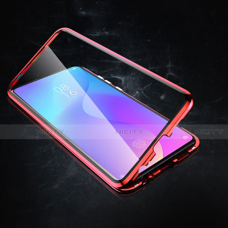 Handyhülle Hülle Luxus Aluminium Metall Rahmen Spiegel 360 Grad Tasche für Xiaomi Redmi K20 Pro groß