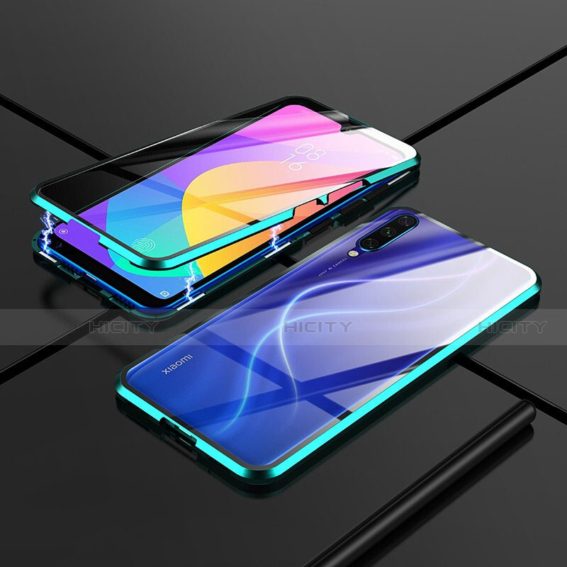 Handyhülle Hülle Luxus Aluminium Metall Rahmen Spiegel 360 Grad Tasche M01 für Xiaomi CC9e