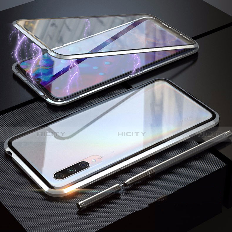 Handyhülle Hülle Luxus Aluminium Metall Rahmen Spiegel 360 Grad Tasche M03 für Xiaomi CC9e