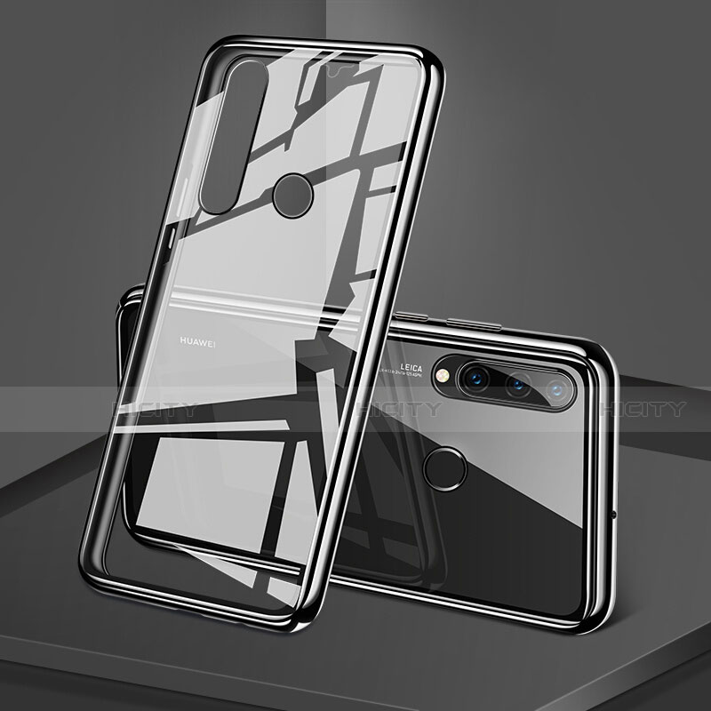 Handyhülle Hülle Luxus Aluminium Metall Rahmen Spiegel 360 Grad Tasche T02 für Huawei P30 Lite New Edition