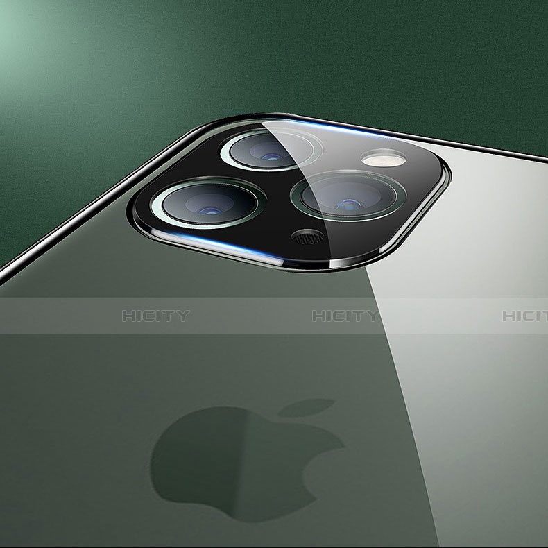 Handyhülle Hülle Luxus Aluminium Metall Rahmen Spiegel 360 Grad Tasche T05 für Apple iPhone 11 Pro Max groß