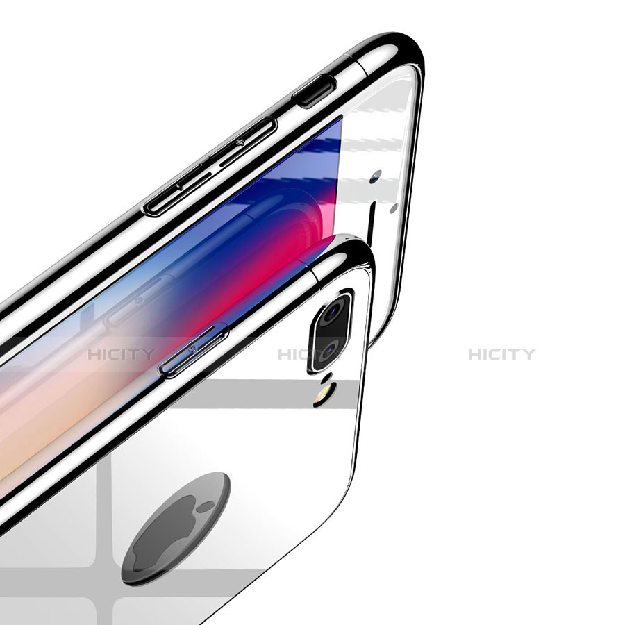 Handyhülle Hülle Luxus Aluminium Metall Rahmen Spiegel Tasche für Apple iPhone 7 Plus