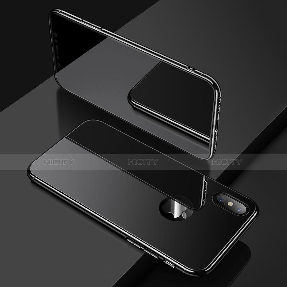 Handyhülle Hülle Luxus Aluminium Metall Rahmen Spiegel Tasche für Apple iPhone Xs Max